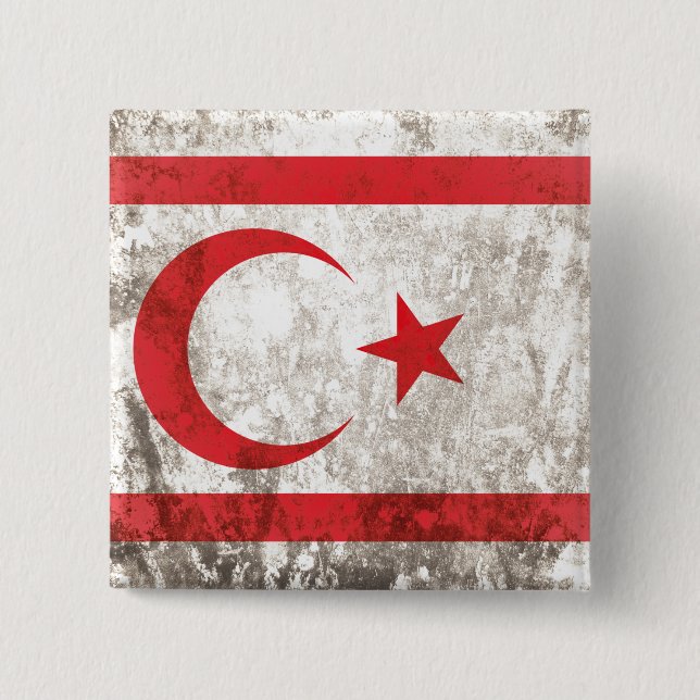 Northern Cyprus Button (Front)