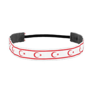 Northern Cyprus Flag Athletic Headband