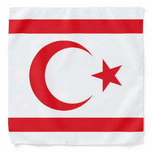 Northern Cyprus Flag Bandana