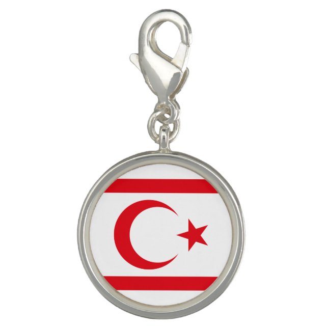 Northern Cyprus Flag Charm (Front)