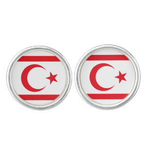 Northern Cyprus Flag Cufflinks