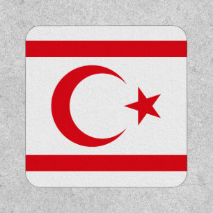 Northern Cyprus Flag Patch