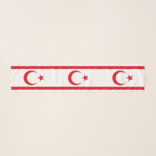 Northern Cyprus Flag Scarf