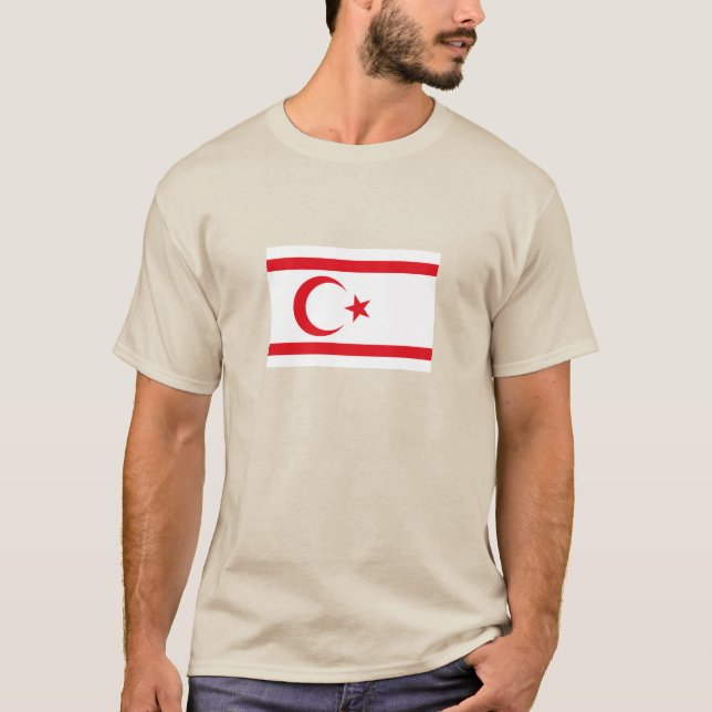 Northern Cyprus Flag T-Shirt (Front)