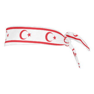 Northern Cyprus Flag Tie Headband