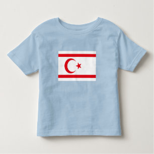Northern Cyprus Flag Toddler T-shirt