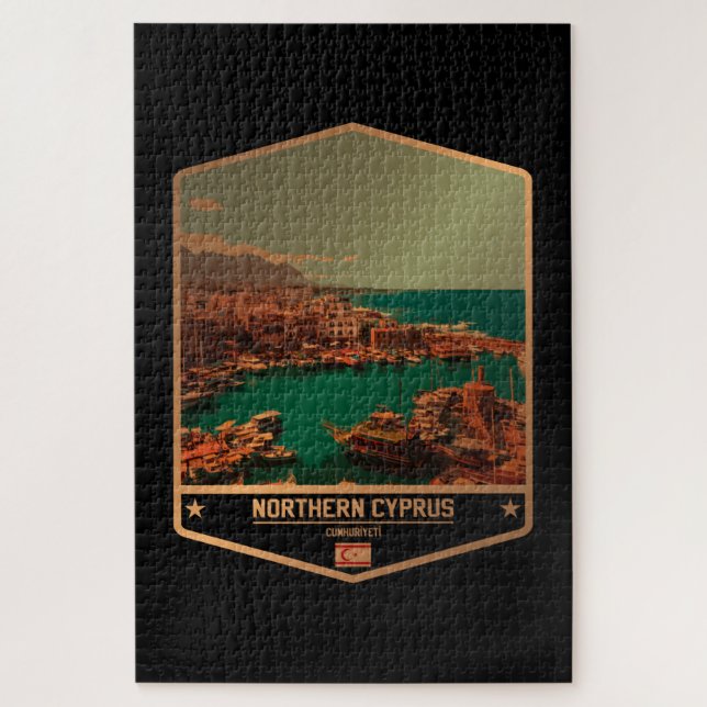 Northern Cyprus Jigsaw Puzzle (Vertical)