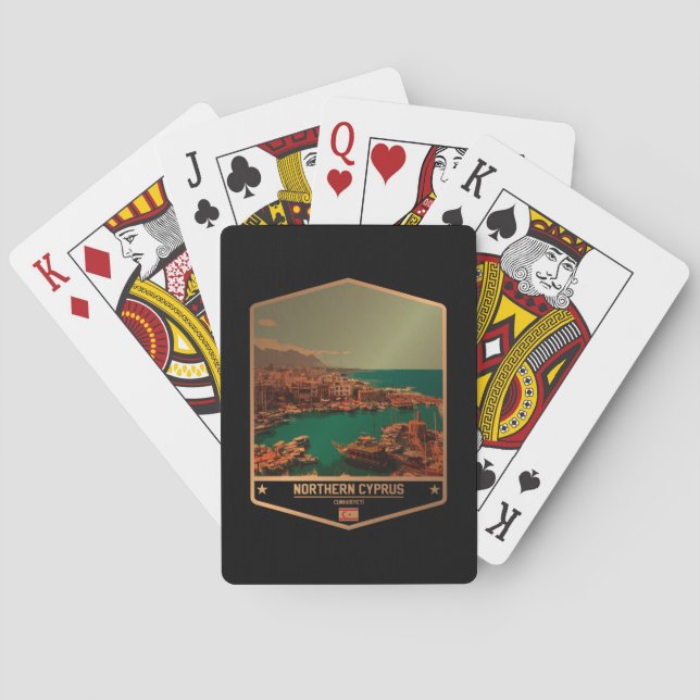 Northern Cyprus Poker Cards (Back)