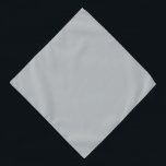 Northern Droplet Light Gray, Neutral Solid Color Bandana<br><div class="desc">This light,  silvery gray is the perfect neutral for every occasion.</div>