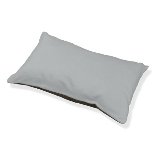 Northern Droplet Light Gray Neutral Solid Color Pet Bed