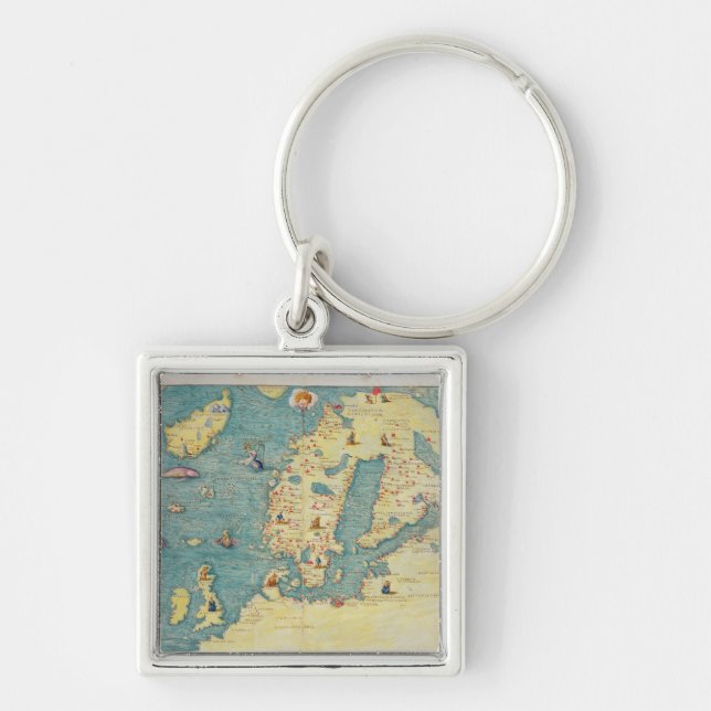 Northern Europe Keychain (Front)