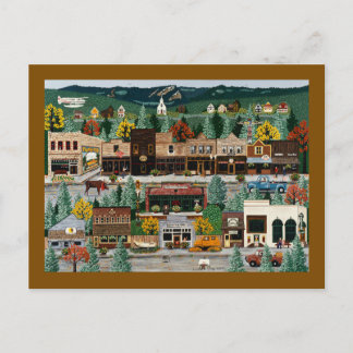 "Northern Exposure" ~ Roslyn, Washington Postcard
