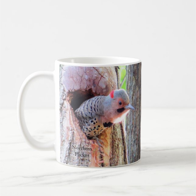Northern Flicker Coffee Mug by BirdingCollectibles (Left)