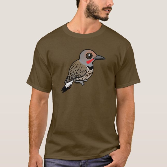 Northern Flicker (red-shafted) T-Shirt (Front)