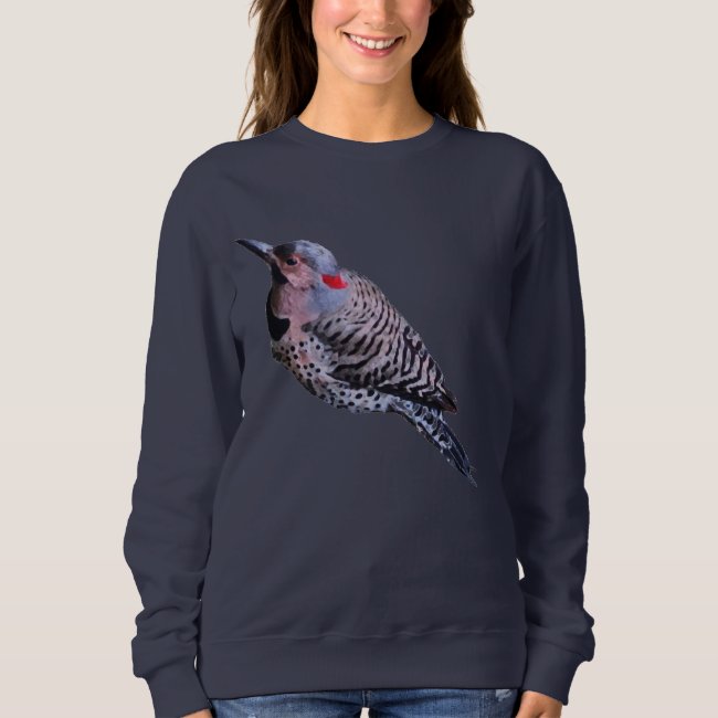 Northern Flicker Woodpecker Bird Sweatshirt