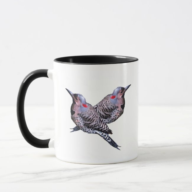Northern Flicker Woodpecker Birds Mug