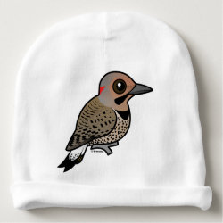 Northern Flicker (yellow-shafted) Infant Cotton Rib Beanie Hat
