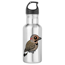 Northern Flicker (yellow-shafted) Water Bottle (24 oz)