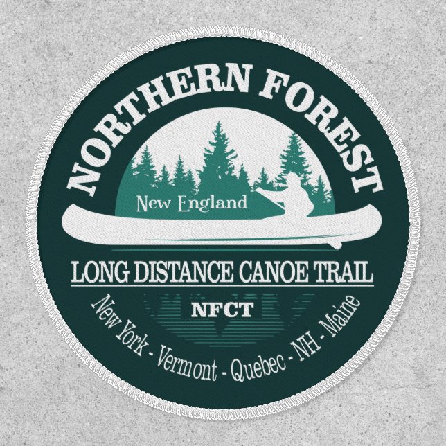 Northern Forest CT (canoe)  Patch (Front)
