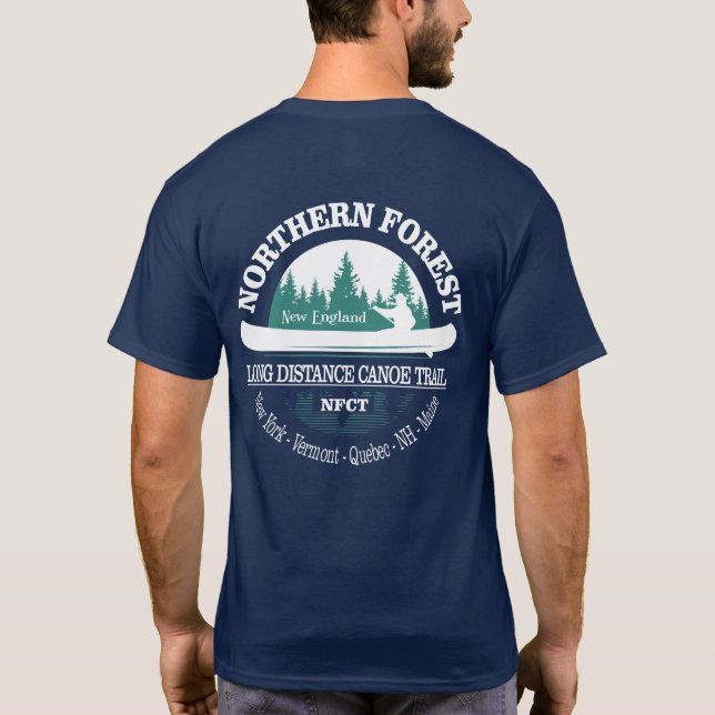 Northern Forest CT (canoe) T-Shirt (Back)