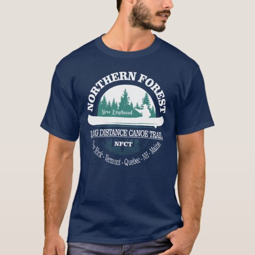 Northern Forest CT canoe T_Shirt