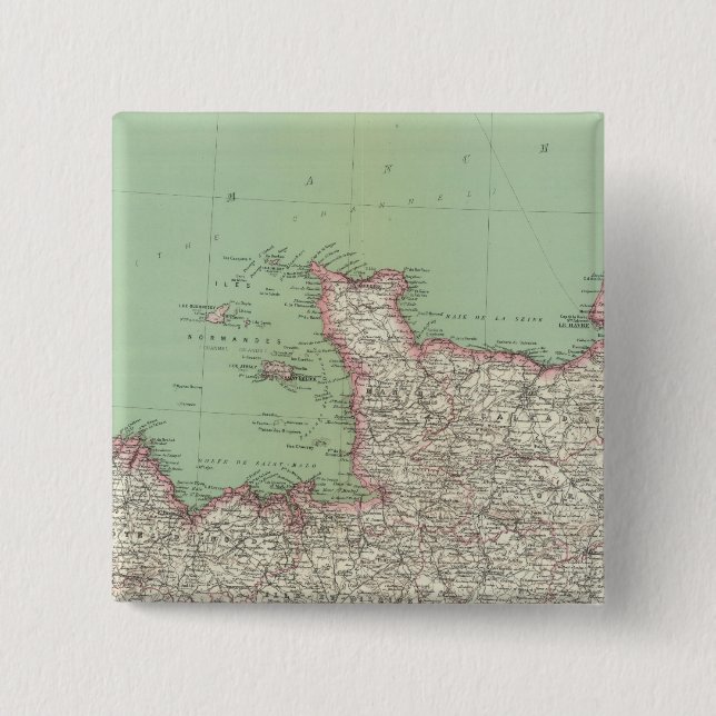 Northern France Button (Front)