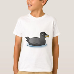 Northern Fulmar (dark morph) Kids' Hanes TAGLESS® T-Shirt