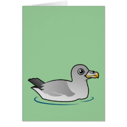 Northern Fulmar (intermediate) Greeting Card