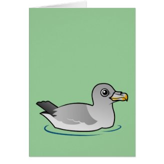 Northern Fulmar (intermediate) Greeting Card
