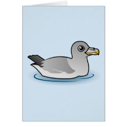 Northern Fulmar (intermediate) Greeting Card