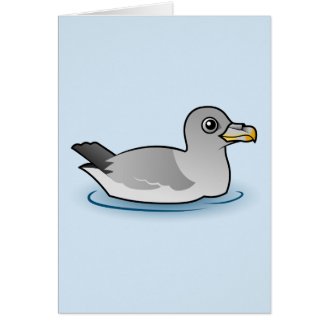 Northern Fulmar (intermediate) Greeting Card