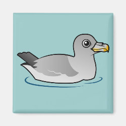 Northern Fulmar (intermediate) Square Magnet
