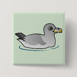 Northern Fulmar (intermediate) Square Button