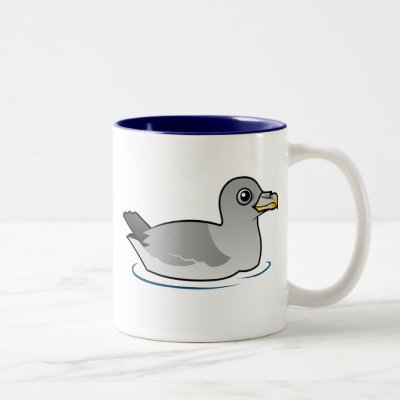 Northern Fulmar (intermediate) Two-Tone Coffee Mug