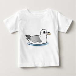 Northern Fulmar (light morph) Baby Fine Jersey T-Shirt