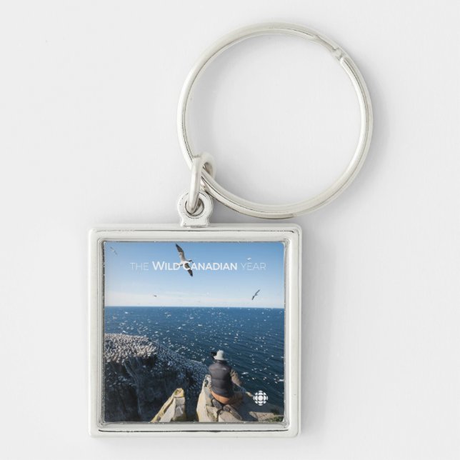 Northern Gannets Keychain (Front)