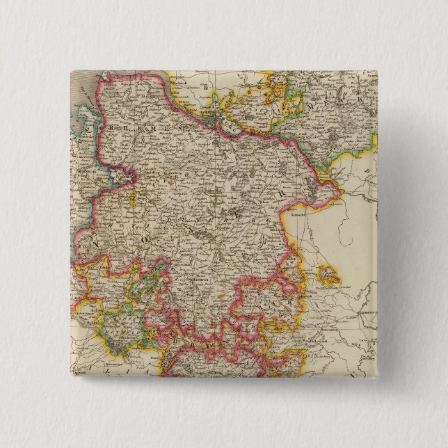 Northern Germany Pinback Button (Front)