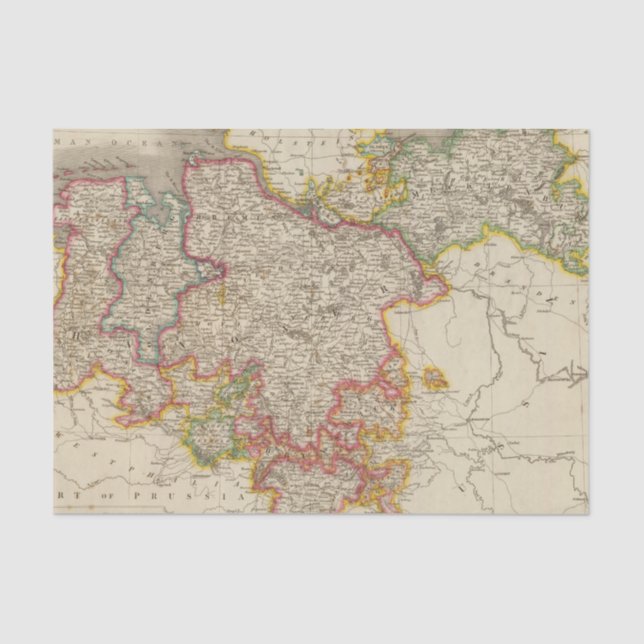 Northern Germany Tissue Paper (Front)