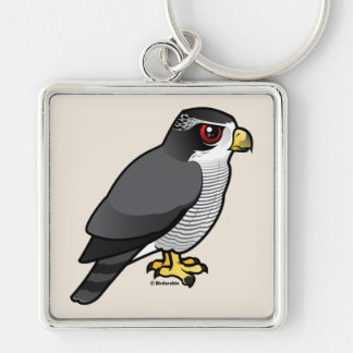 Northern Goshawk Keychain