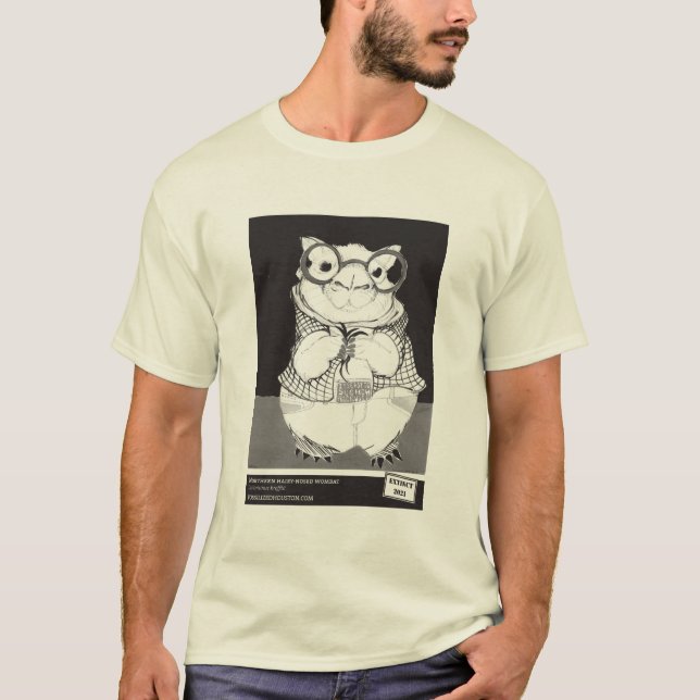 Northern Hairy-Nosed Wombat by JooYoung Choi T-Shirt (Front)