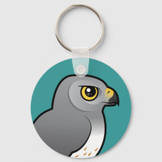 Northern Harrier male Keychain