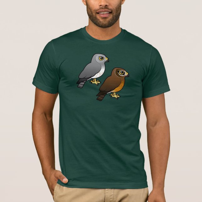 Northern Harrier pair T-Shirt (Front)