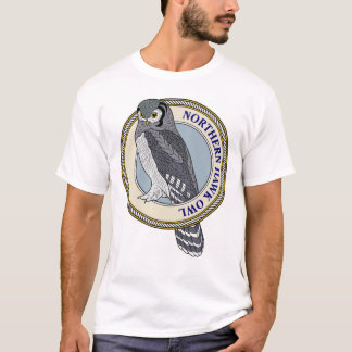 Northern Hawk Owl-M T-Shirt
