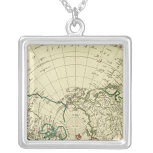 Northern Hemisphere 2 Silver Plated Necklace