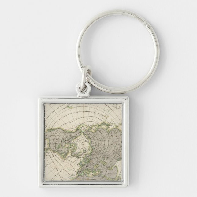 Northern Hemisphere 3 Keychain (Front)