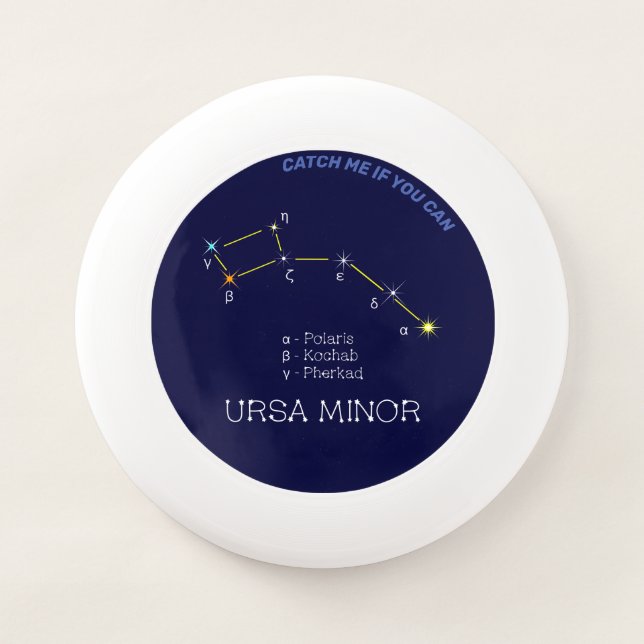 Northern Hemisphere Constellation Ursa Minor Wham-O Frisbee (Front)