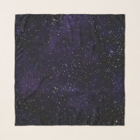 Northern Hemisphere Constellations Chiffon Scarf