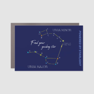Northern Hemisphere Finding Polaris Star Car Magnet