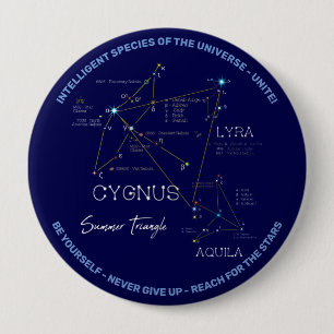 Northern Hemisphere Summer Triangle Stars Button