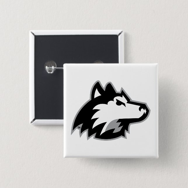 Northern Illinois Huskies Button (Front & Back)